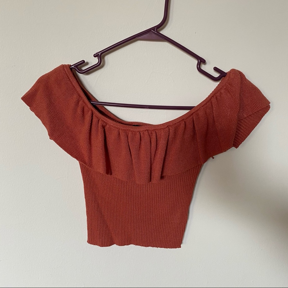 Off the shoulder top
